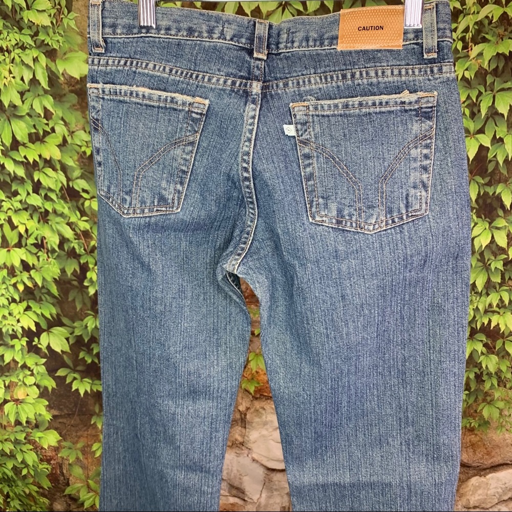 NWT CAUTION STYLE LAB Boot Cut Jeans, US 0 - Picture 5 of 11